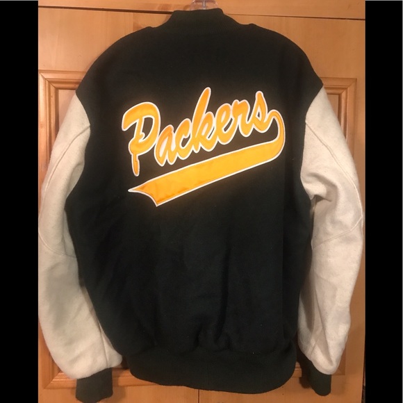 DeLong Team NFL Other - Packers DeLong Team NFL Varsity XL Bomber Jacket